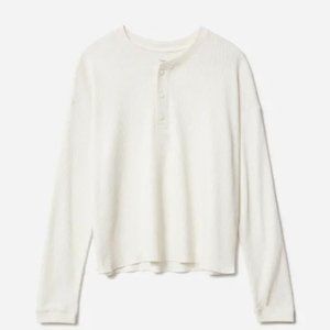 Everlane The Organic Cotton Waffle Henley